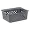 IRIS Gray Small Organizer Storage Basket, 10ct.